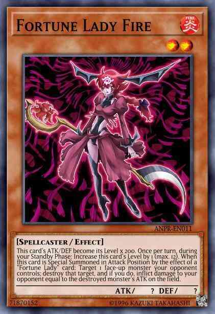 Fortune Lady Fire - ANPR-EN011 - Rare - Unlimited