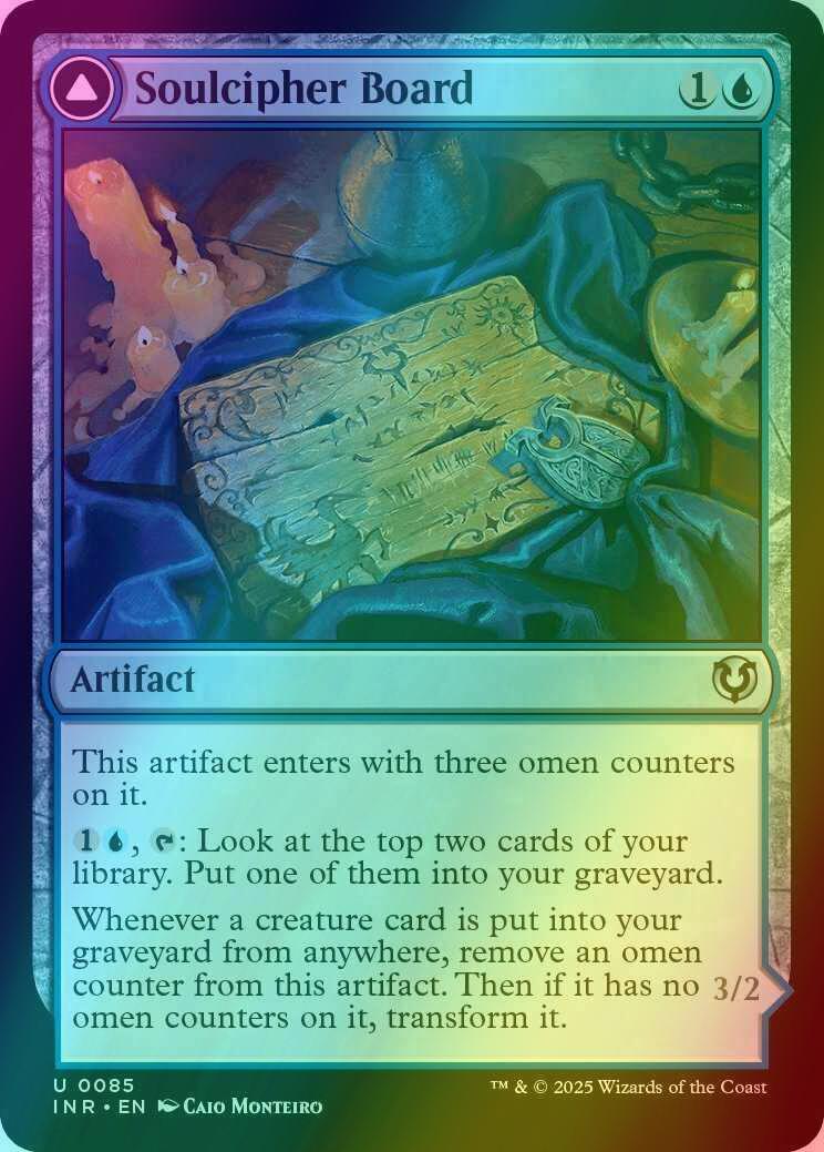 Soulcipher Board // Cipherbound Spirit [85] [Innistrad Remastered] [Foil]