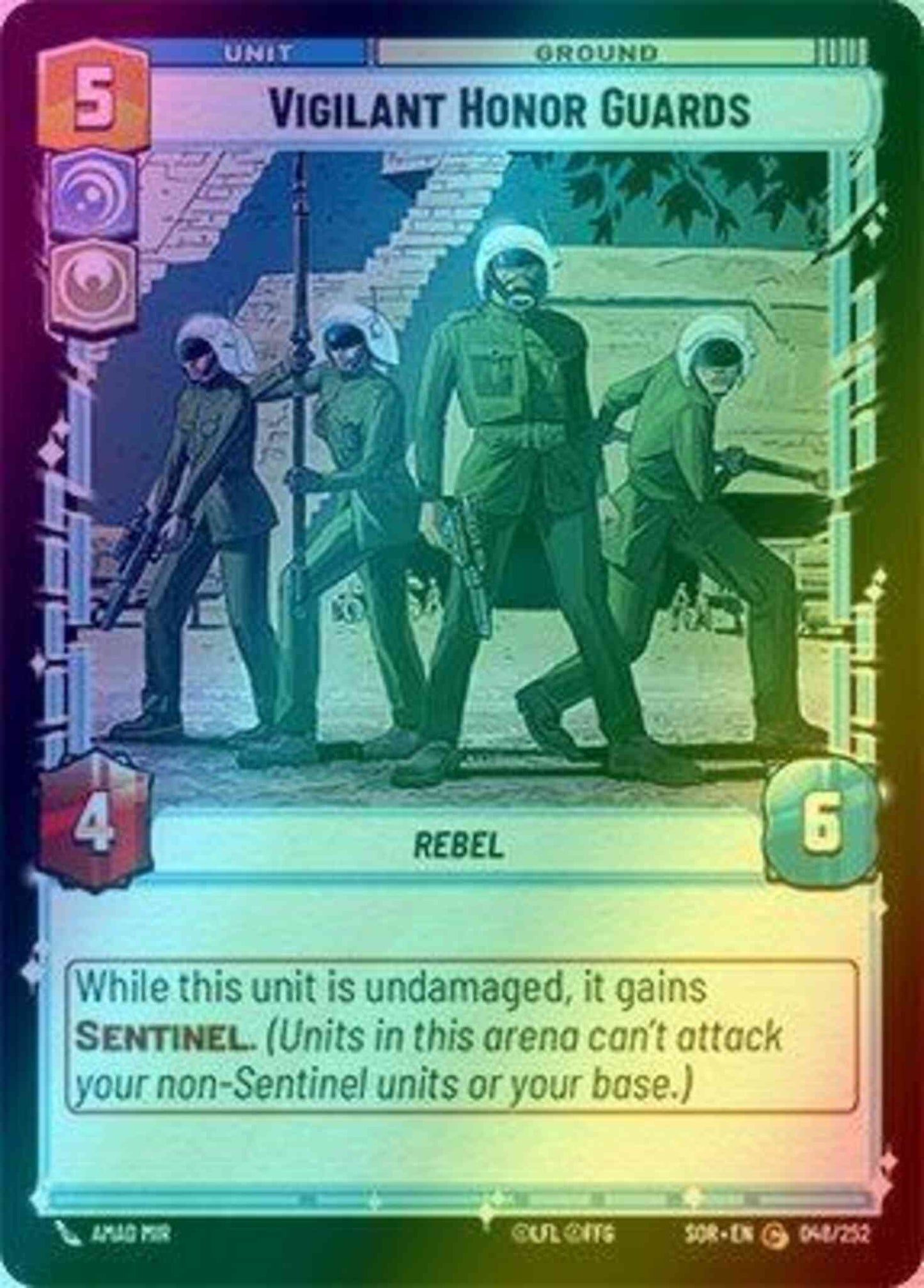 Vigilant Honor Guards [048] [Spark of Rebellion] [Foil]