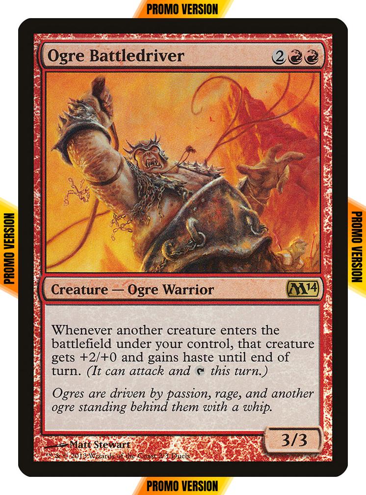 Ogre Battledriver [Duels of the Planeswalkers Promos 2013] [Foil]