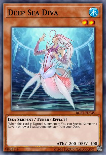 Deep Sea Diva - TU04-EN004 - Super Rare - Unlimited
