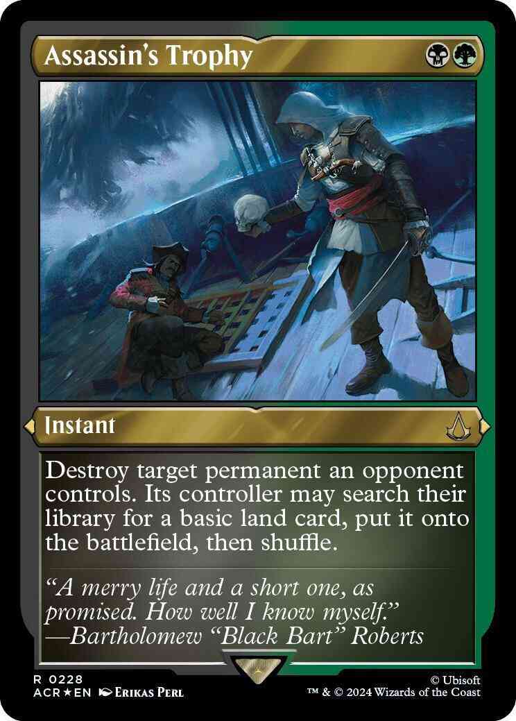 Assassin's Trophy [228] [Assassin's Creed] [Etched Foil]