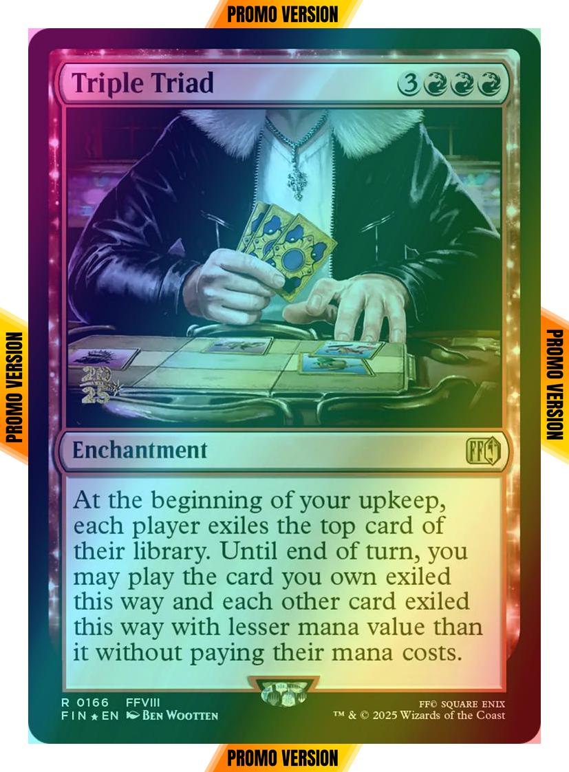 Triple Triad [166s] [Prerelease] [FINAL FANTASY: Promos] [Foil]