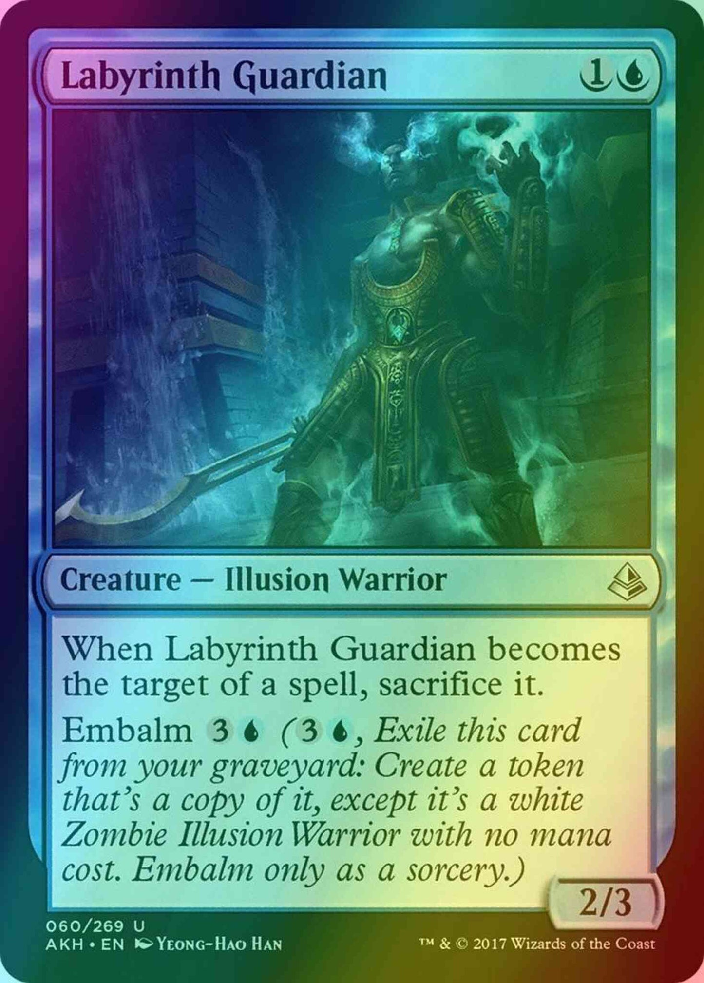 Labyrinth Guardian [60] [Amonkhet] [Foil]