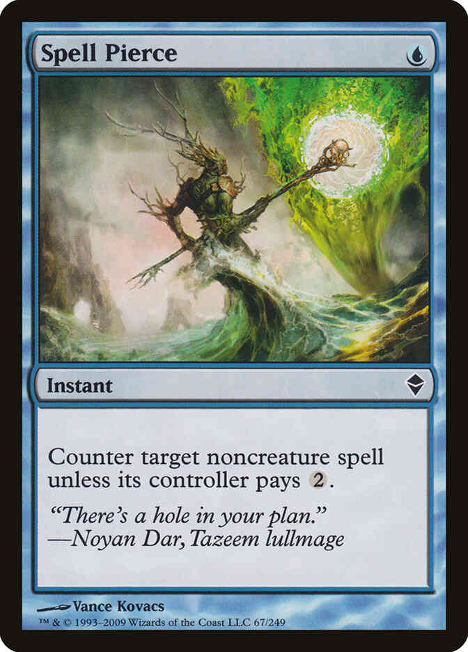 Spell Pierce [67] [Zendikar] [Non-Foil]