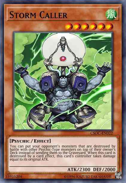 Storm Caller - CSOC-EN022 - Rare - 1st Edition
