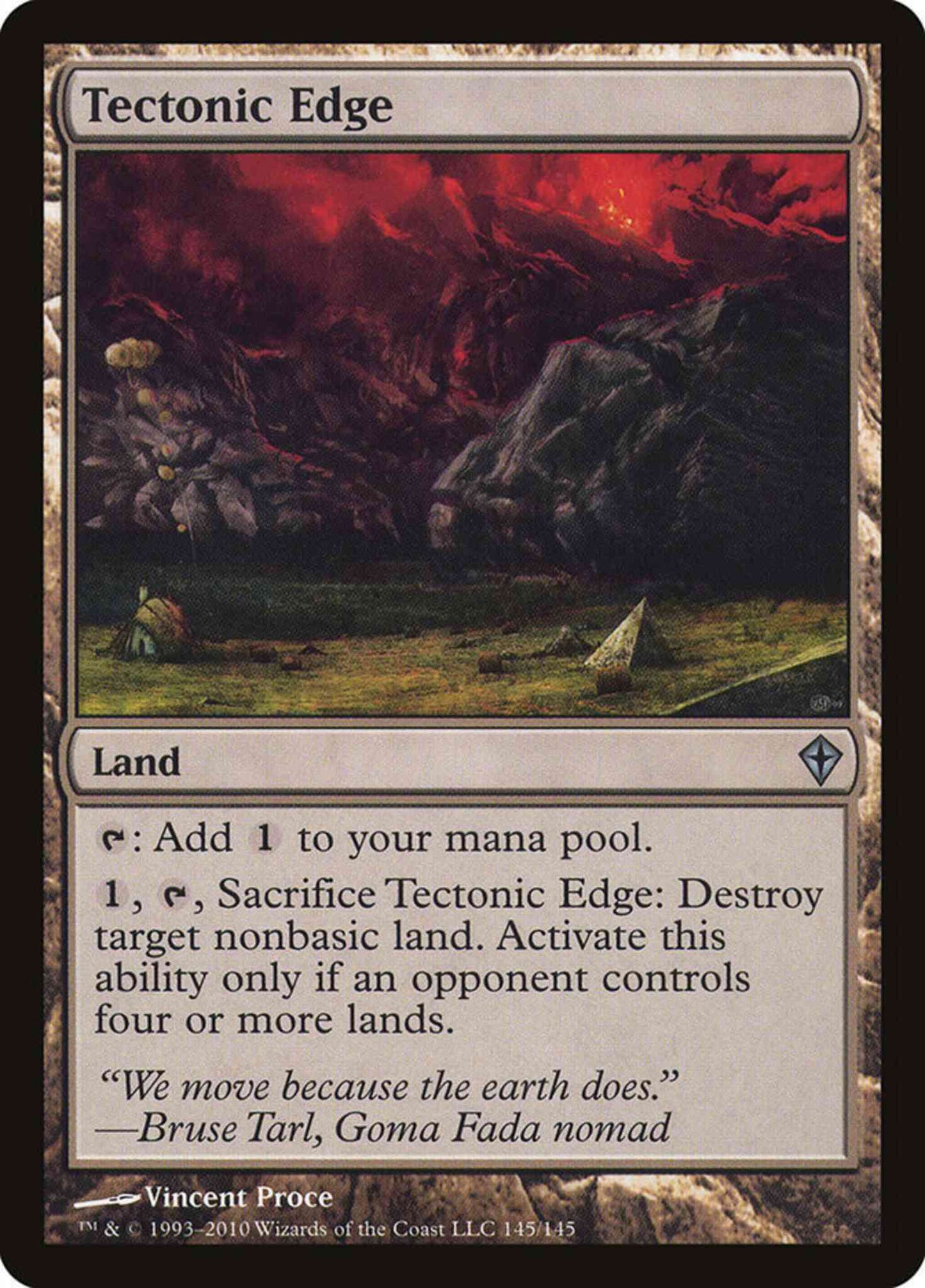 Tectonic Edge [145] [Worldwake] [Non-Foil]