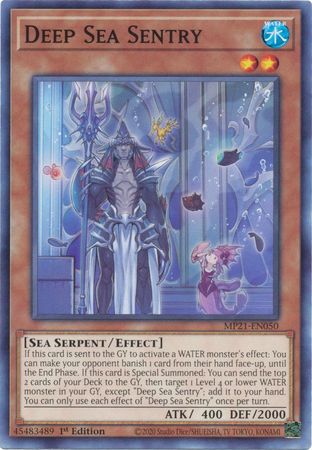 Deep Sea Sentry - MP21-EN050 - Common - 1st Edition