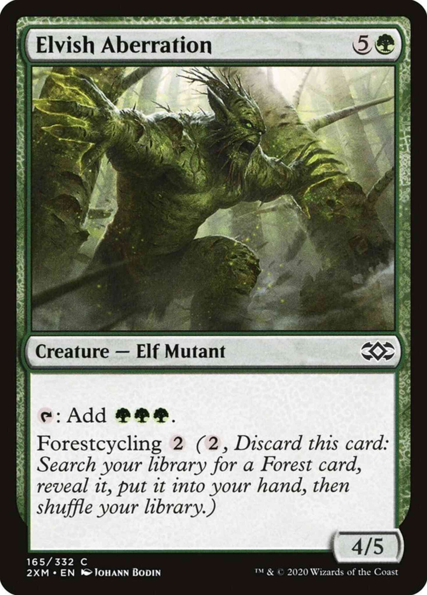 Elvish Aberration [165] [Double Masters] [Non-Foil]