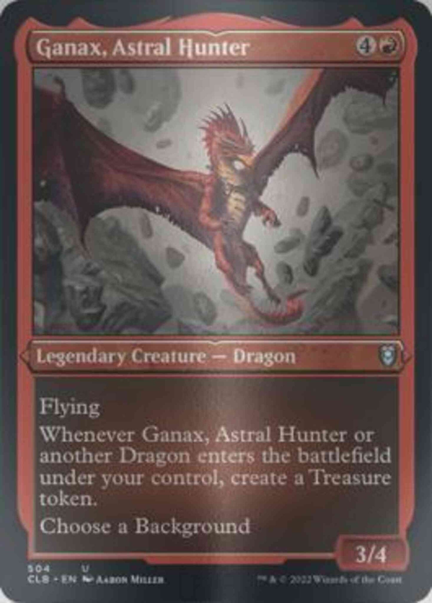 Ganax, Astral Hunter [504] [Commander Legends: Battle for Baldur's Gate] [Etched Foil]