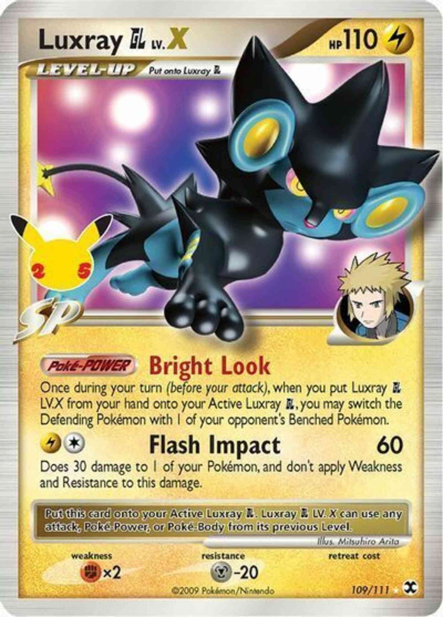 Luxray GL LV.X - 109/111 - Rare Ultra [CEL25c-109] [Ultra]