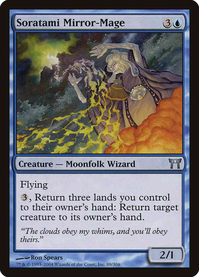 Soratami Mirror-Mage [88] [Champions of Kamigawa] [Non-Foil]