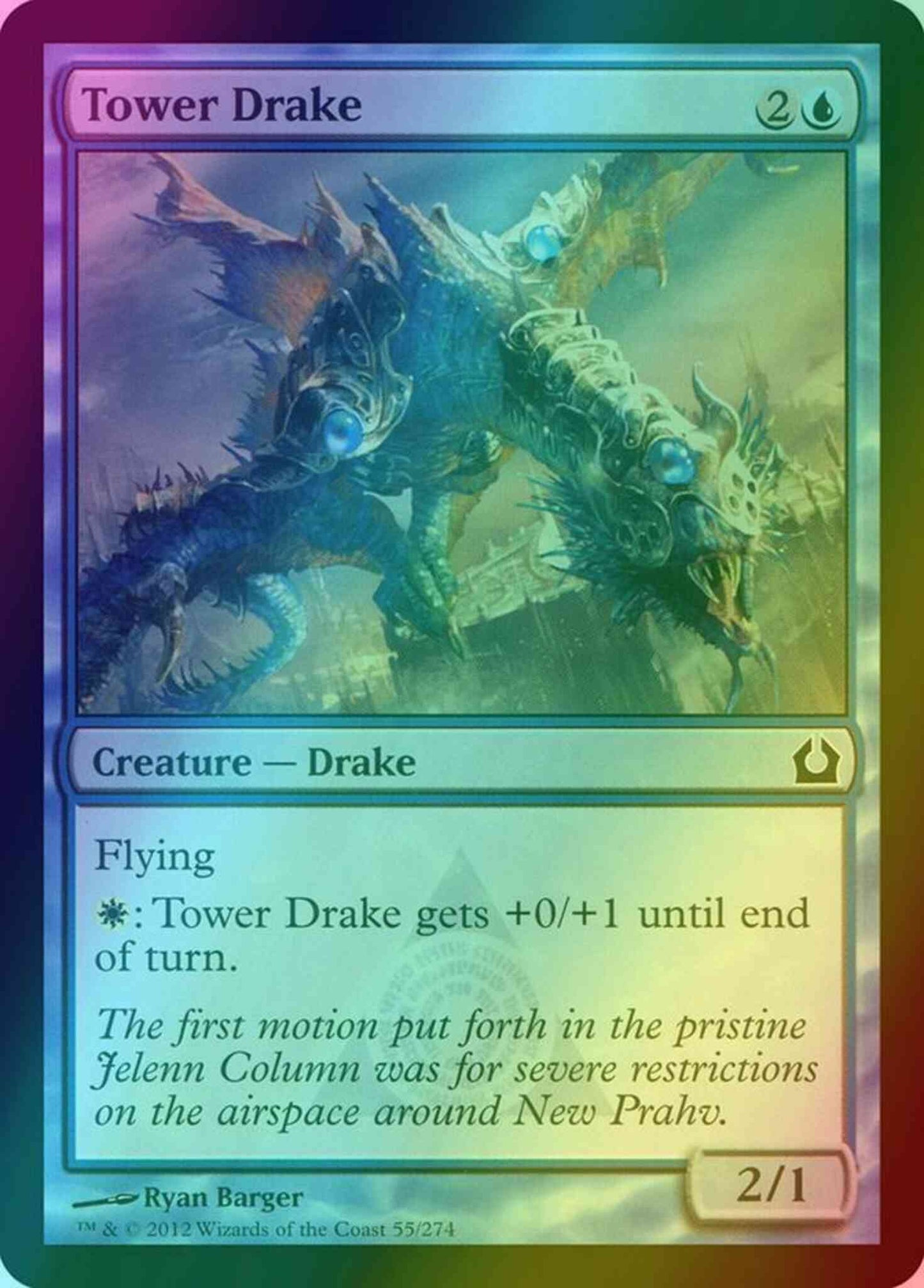 Tower Drake [55] [Return To Ravnica] [Foil]