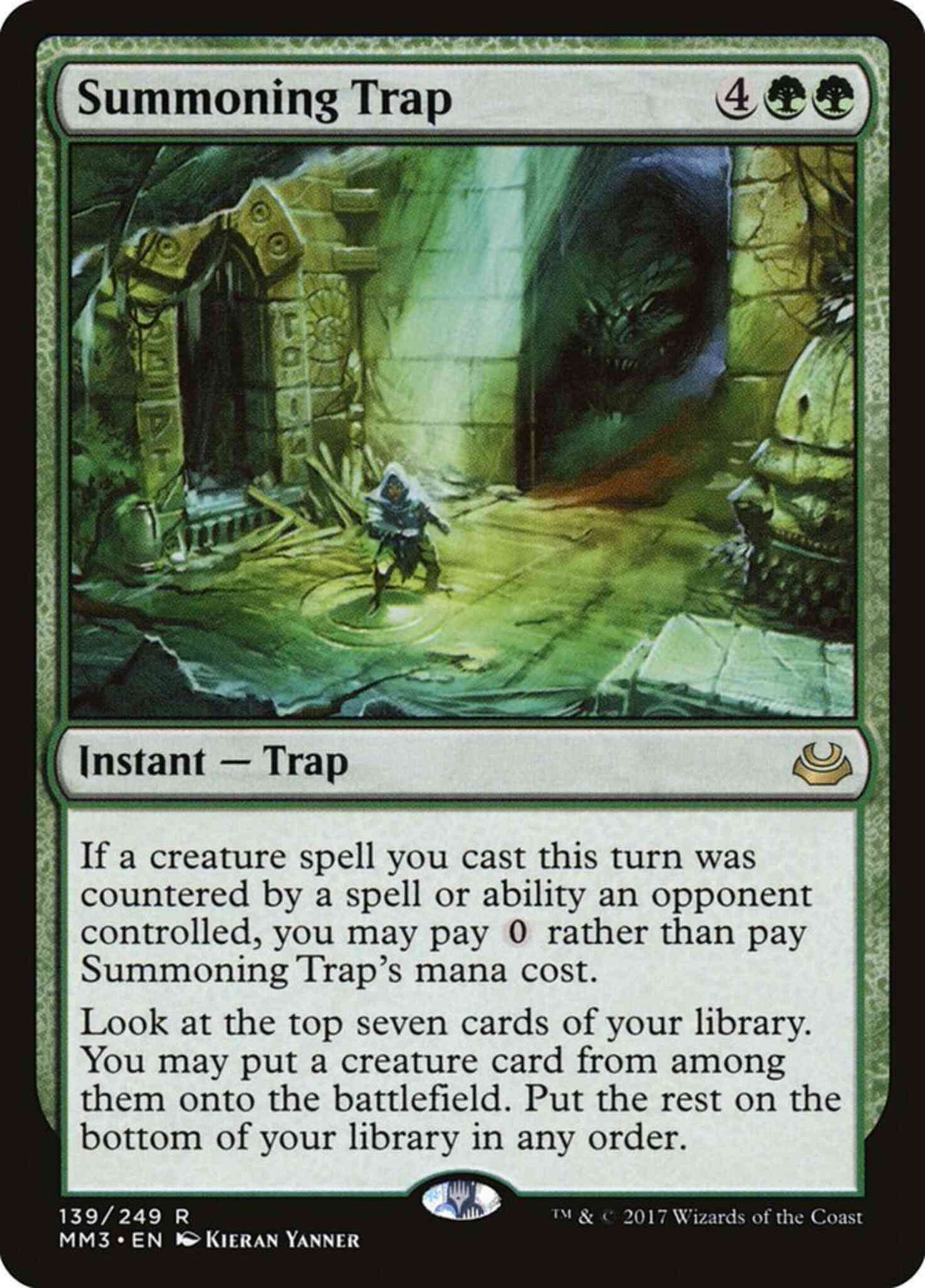 Summoning Trap [139] [Modern Masters 2017] [Non-Foil]