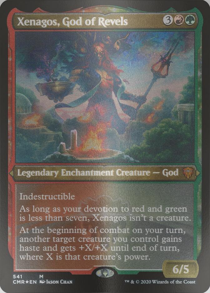 Xenagos, God of Revels [541] [Commander Legends] [Etched Foil]