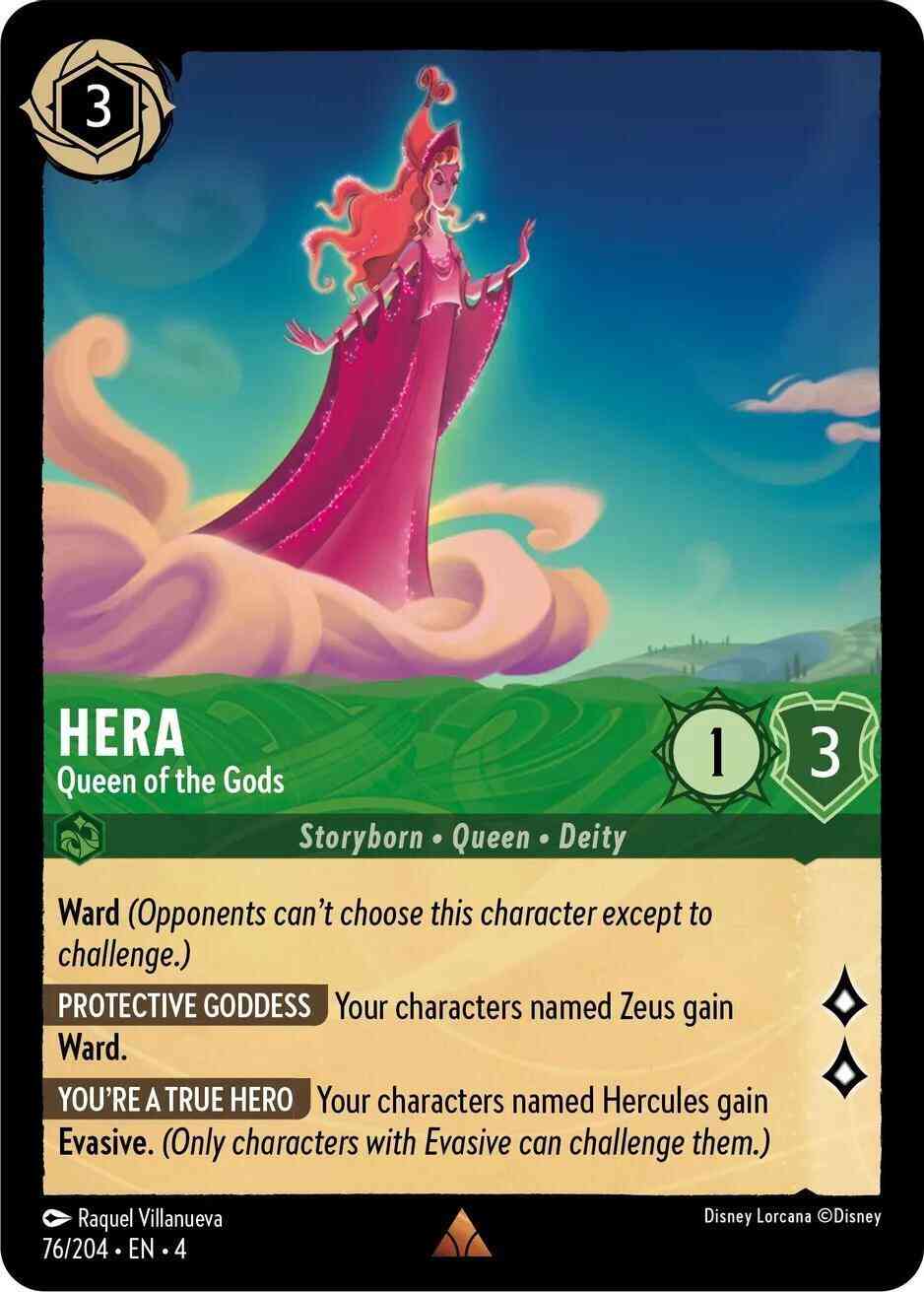 Hera - Queen of the Gods - 76/204 [Ursula's Return] [Non-Foil]