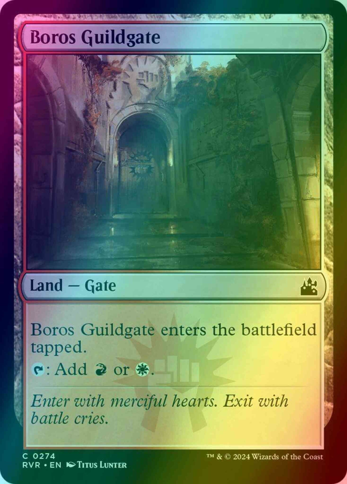 Boros Guildgate [274] [Ravnica Remastered] [Foil]