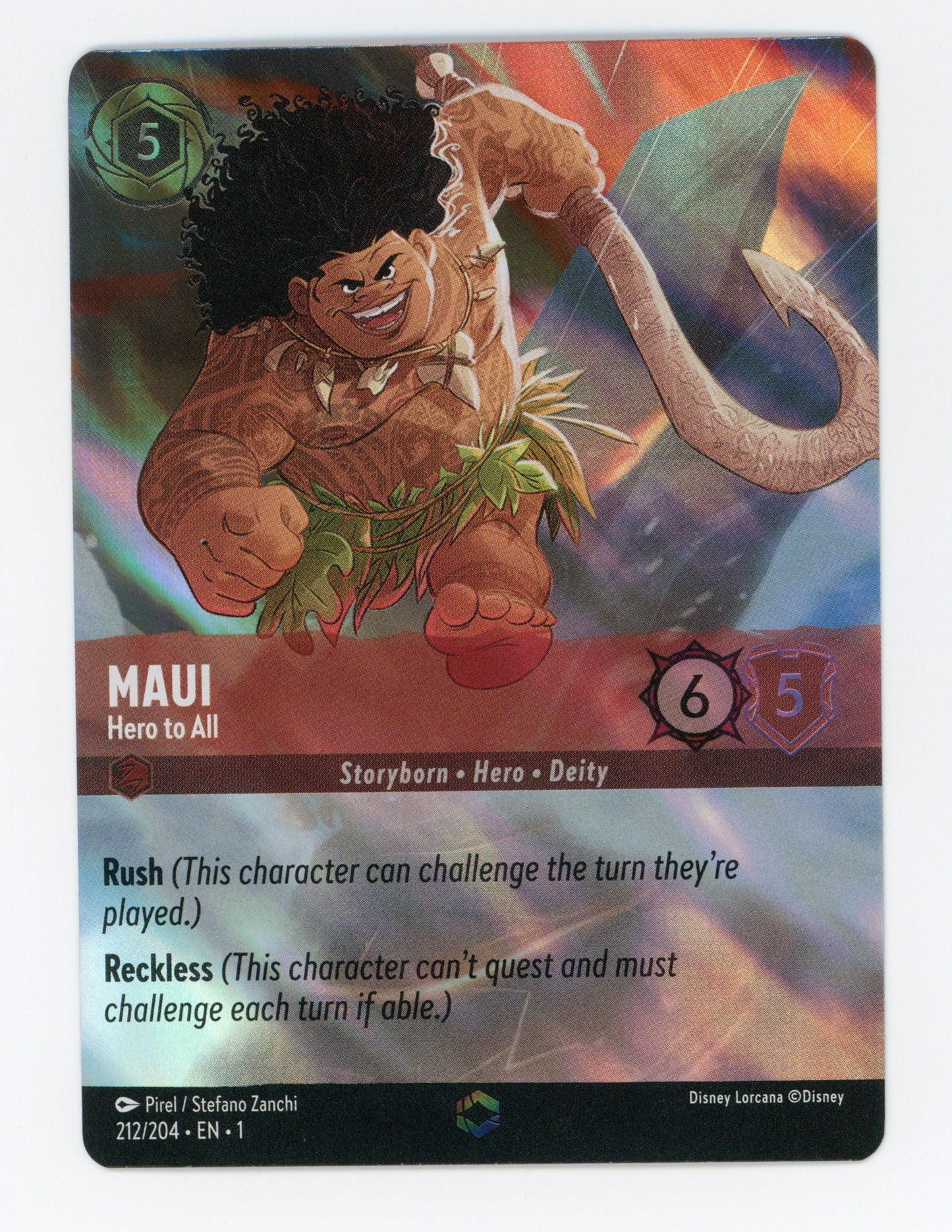 Maui - Hero to All — Enchanted|Holofoil — ID 19026
