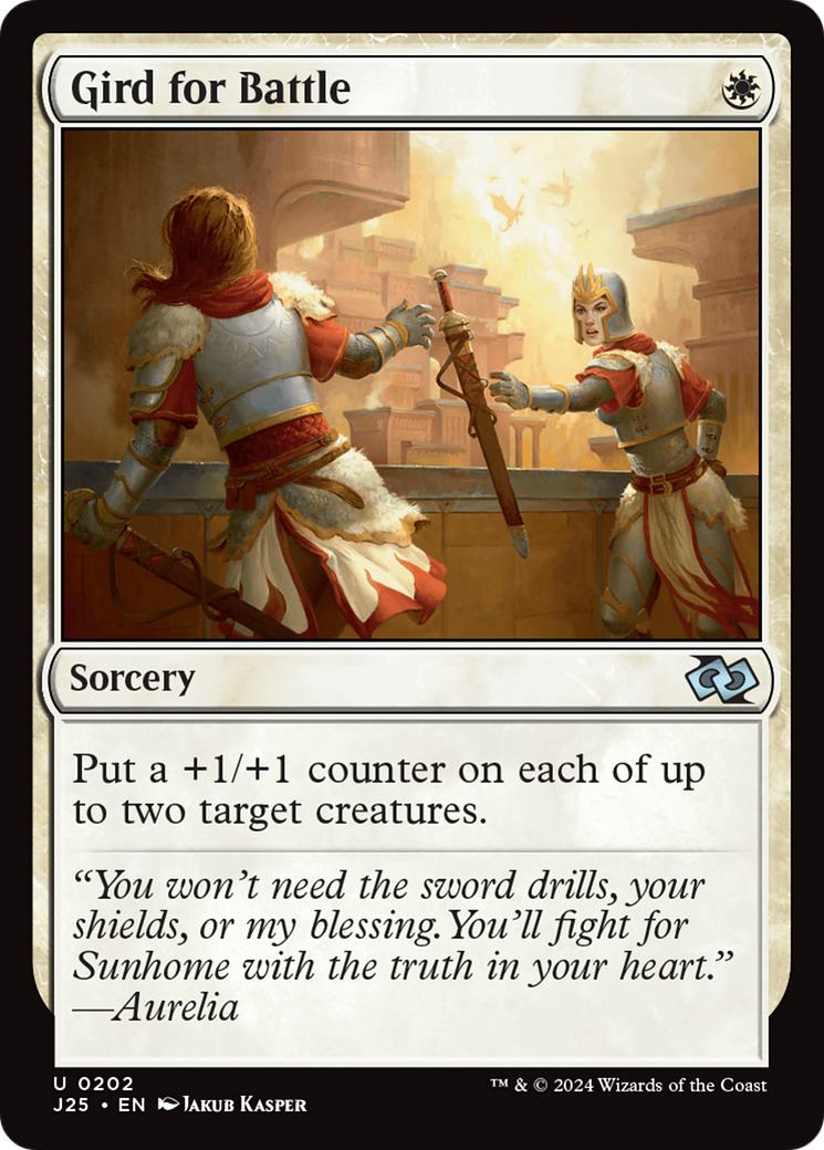 Gird for Battle [202] [Foundations: Jumpstart] [Non-Foil]