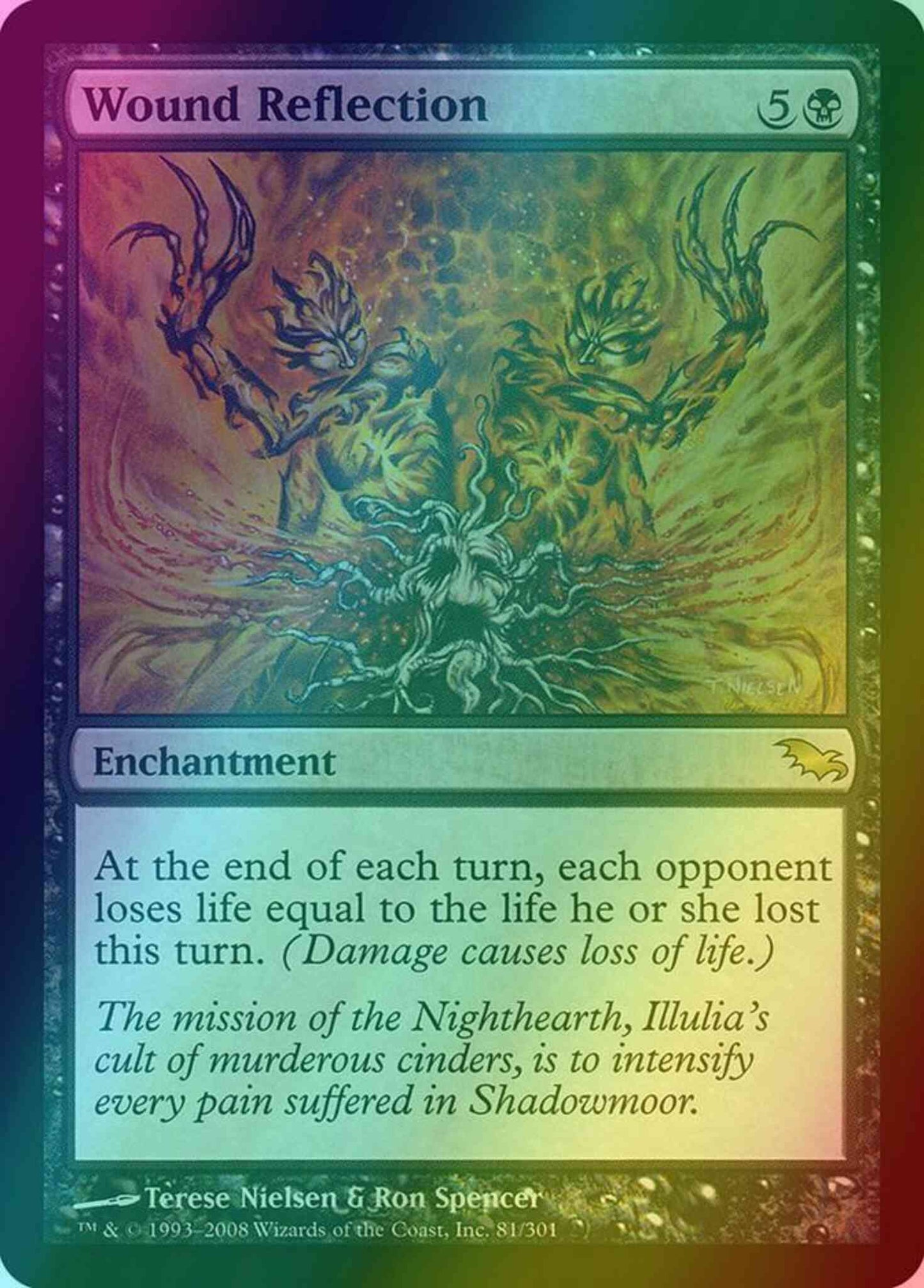 mtg cards like wound reflection Magic The Gathering - Universes Beyond - Doctor Who each opponent loses life equal to the life they lost this turn Wound Reflection (ZHS) - LaughingDragonMTG