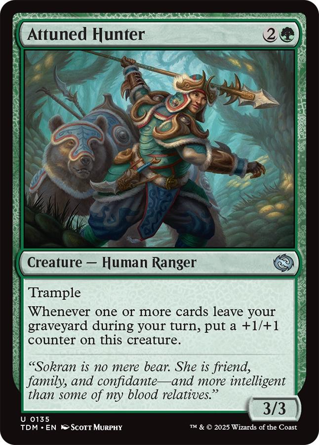 Attuned Hunter [135] [Tarkir: Dragonstorm] [Non-Foil]