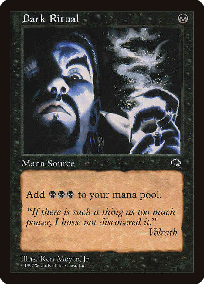 Dark Ritual [118] [Tempest] [Non-Foil]