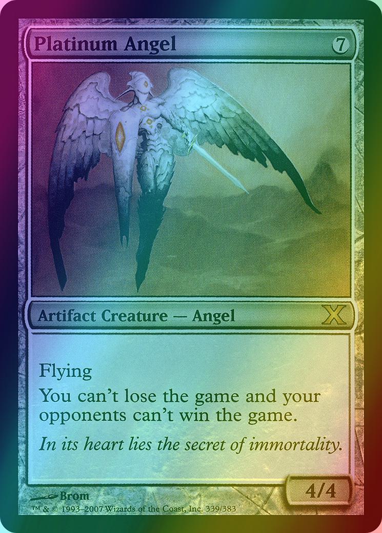 Platinum Angel [339] [Tenth Edition] [Foil]