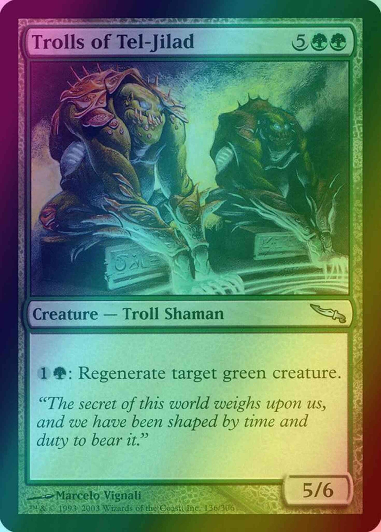 Trolls of Tel-Jilad [136] [Mirrodin] [Foil]