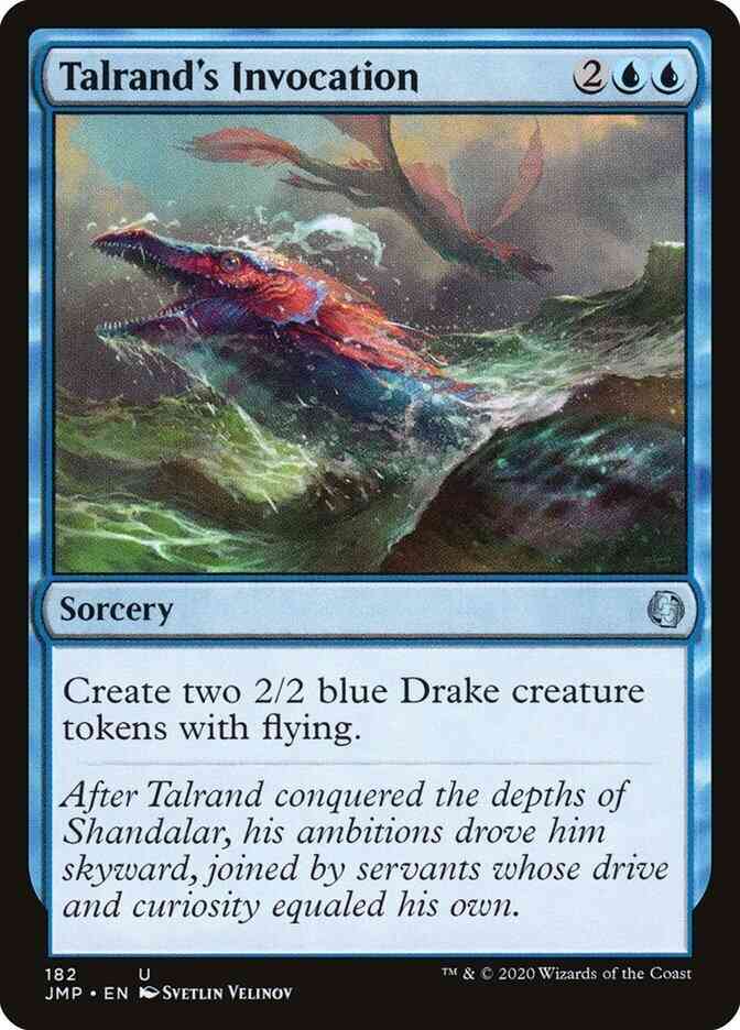 Talrand's Invocation [182] [Jumpstart] [Non-Foil]