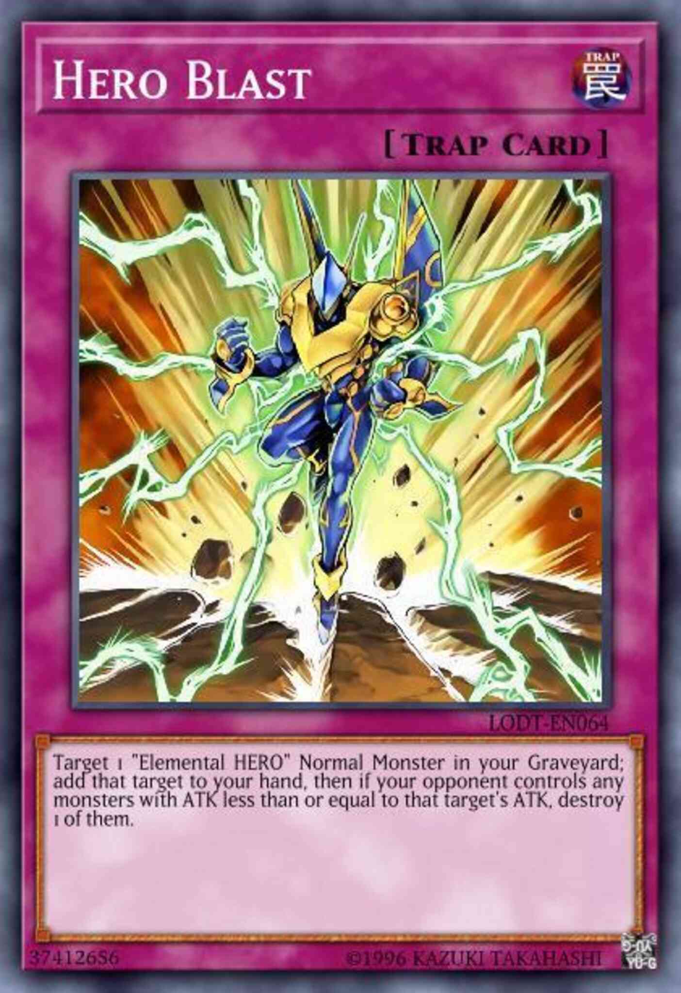 Hero Blast - SDHS-EN036 - Common - Unlimited