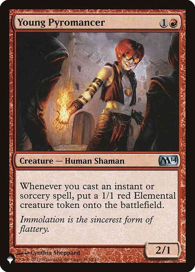 Young Pyromancer [M14-163] [The List] [Non-Foil]