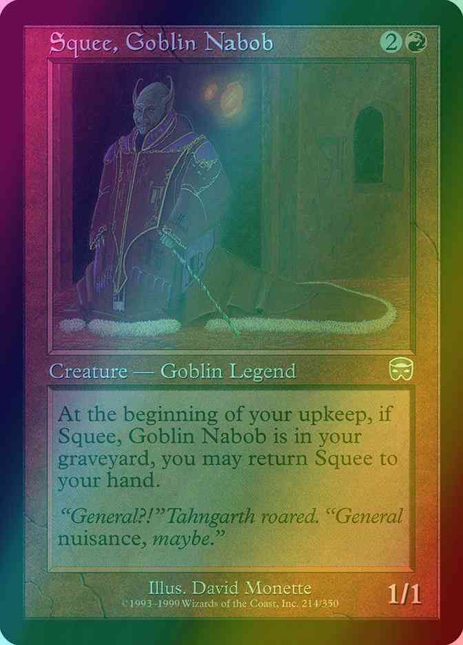 Squee, Goblin Nabob [214] [Mercadian Masques] [Foil]
