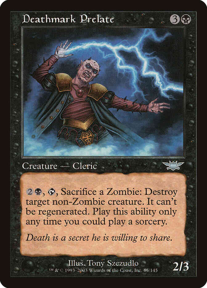 Deathmark Prelate [65] [Legions] [Non-Foil]