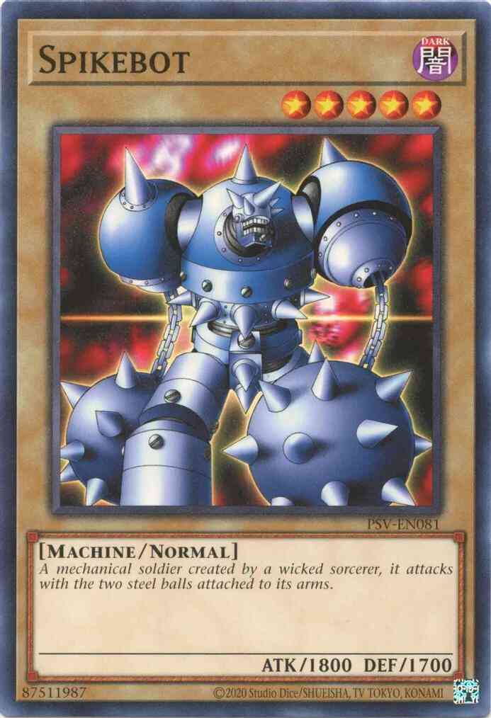 Spikebot - 25th Anniversary - PSV-EN081 - Common - Unlimited