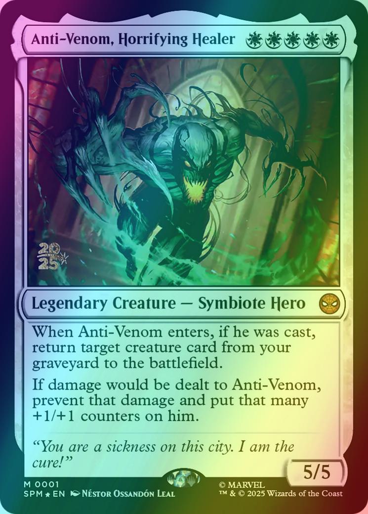 Anti-Venom, Horrifying Healer [1s] [Marvel's Spider-Man: Promos] [Foil]