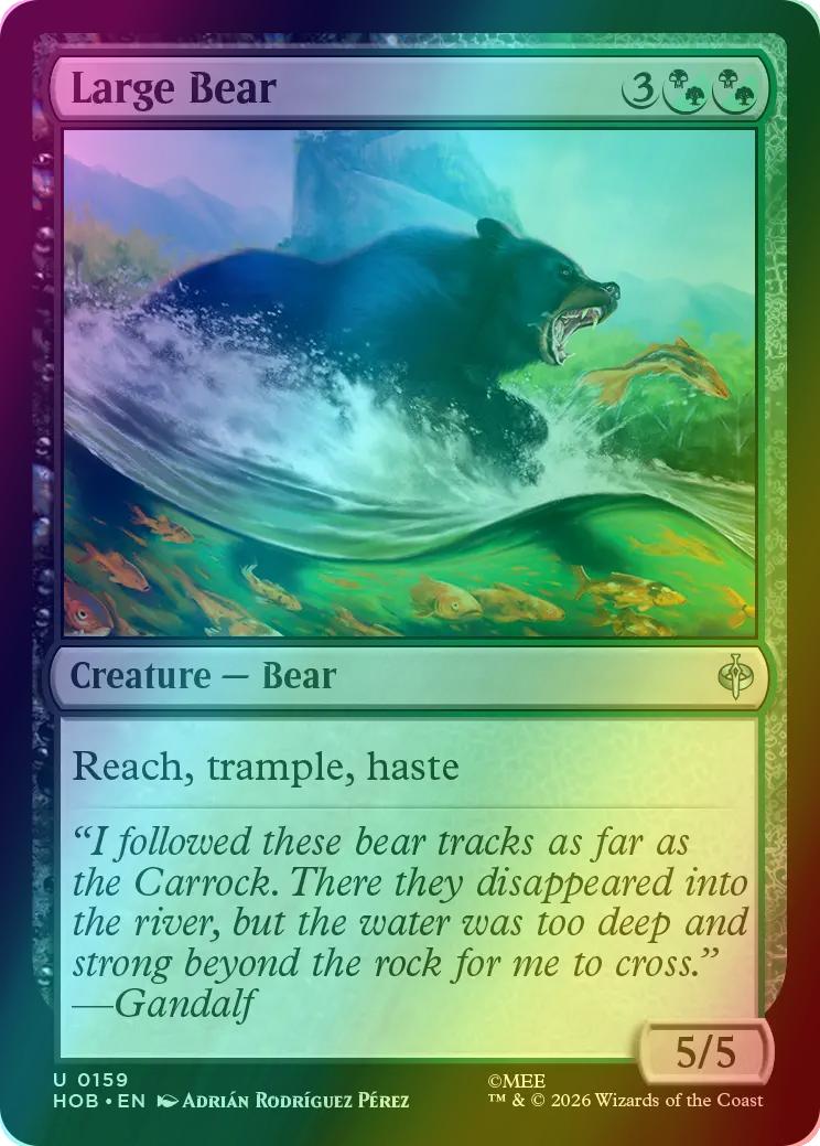 Large Bear [159] [The Hobbit] [Foil]