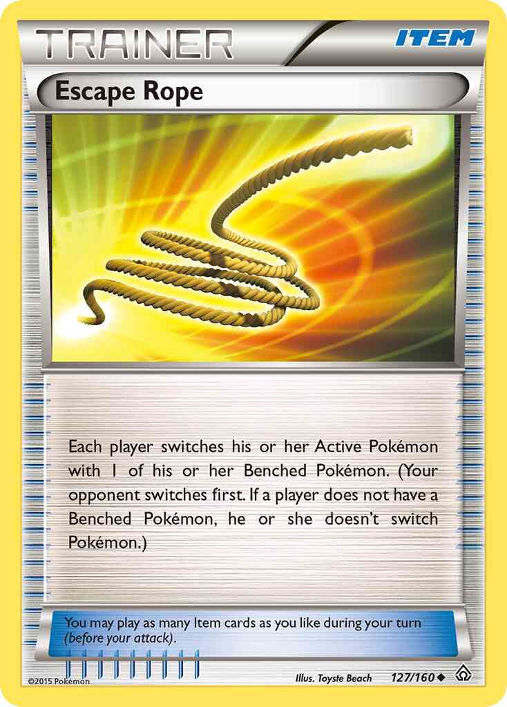 Escape Rope - 127/160 - Uncommon [xy5-127] [Non-Holo]