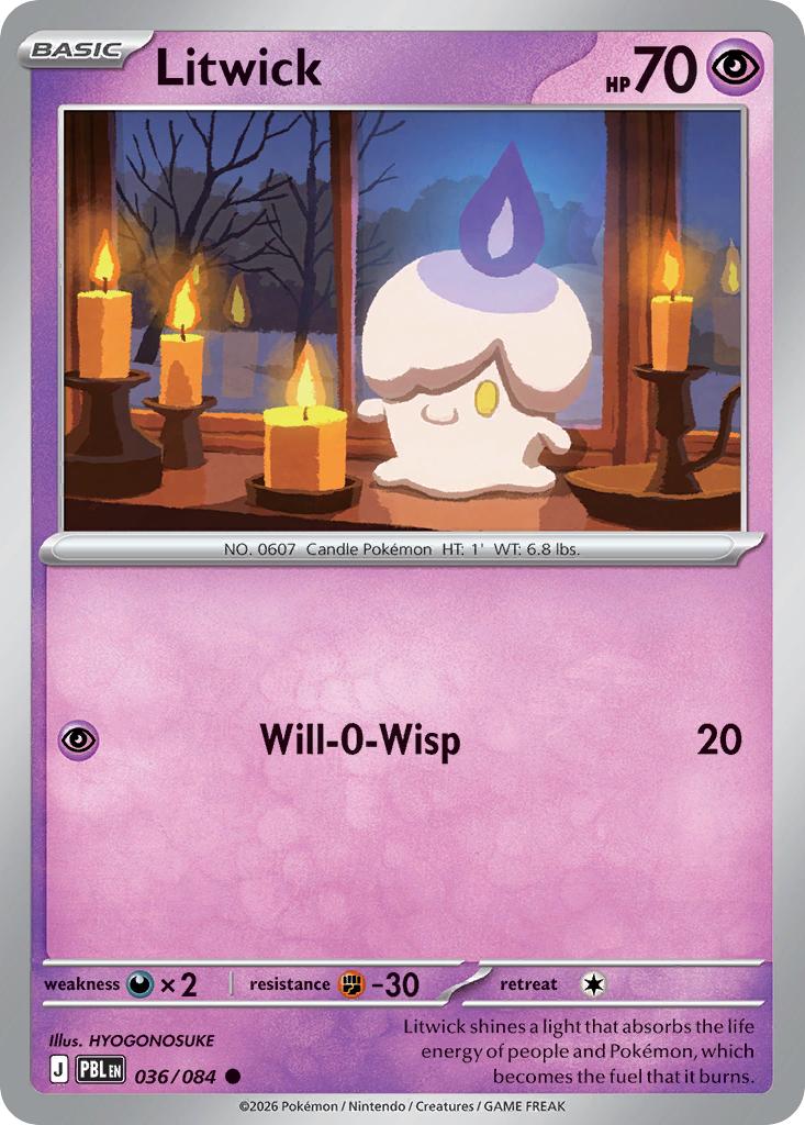 Litwick - 036/084 - Common [me05-036] [Non-Holo]