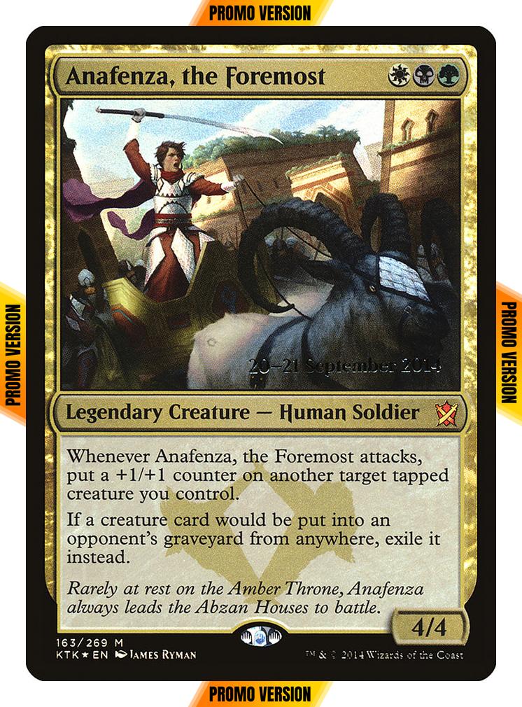 Anafenza, the Foremost [163s] [Khans of Tarkir Promos] [Foil]