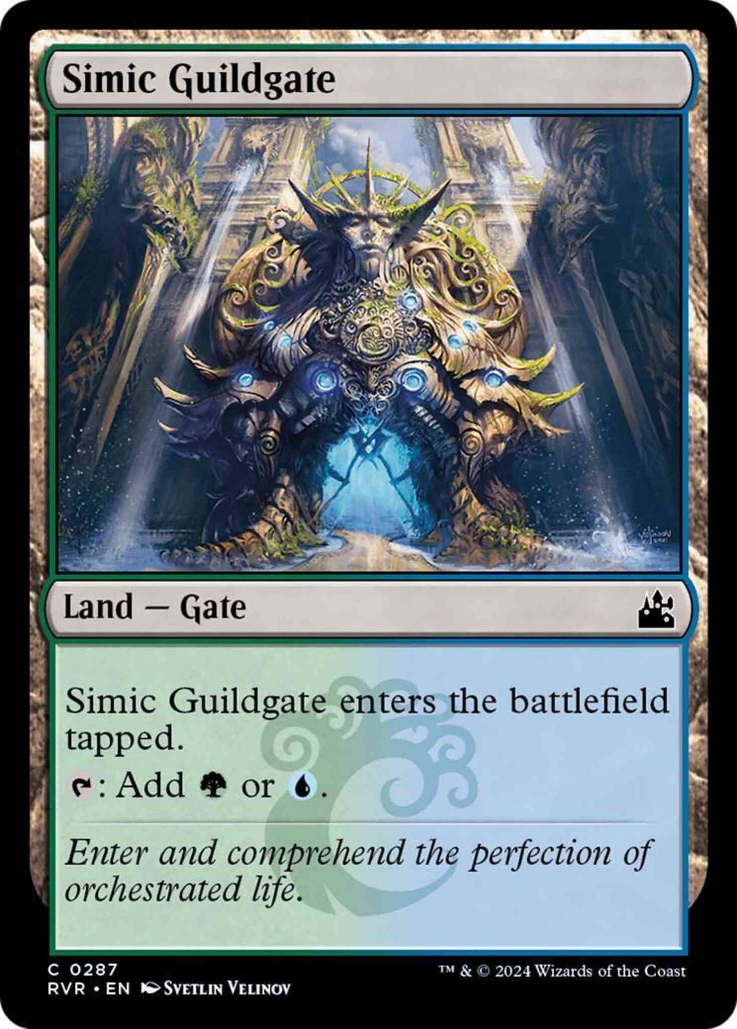 Simic Guildgate [287] [Ravnica Remastered] [Non-Foil]