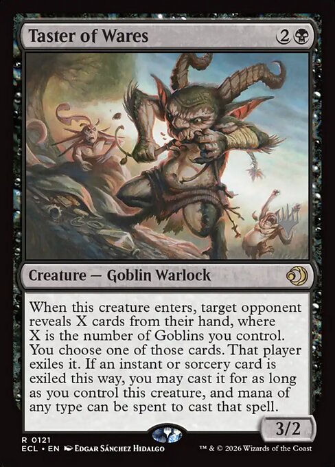 Taster of Wares [121p] [Promo Pack] [Lorwyn Eclipsed: Promos] [Non-Foil]