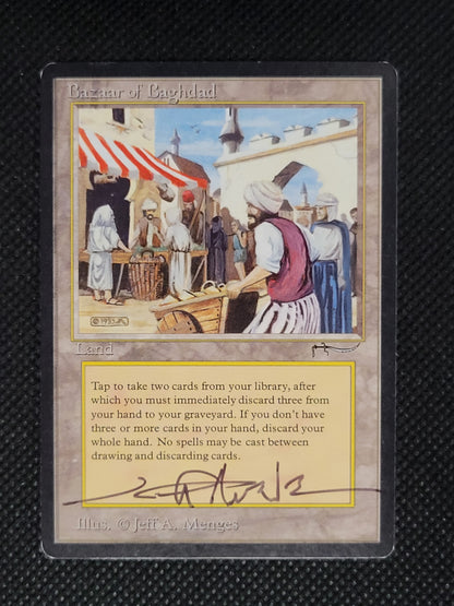 Bazaar of Baghdad — Signed — ID 18579