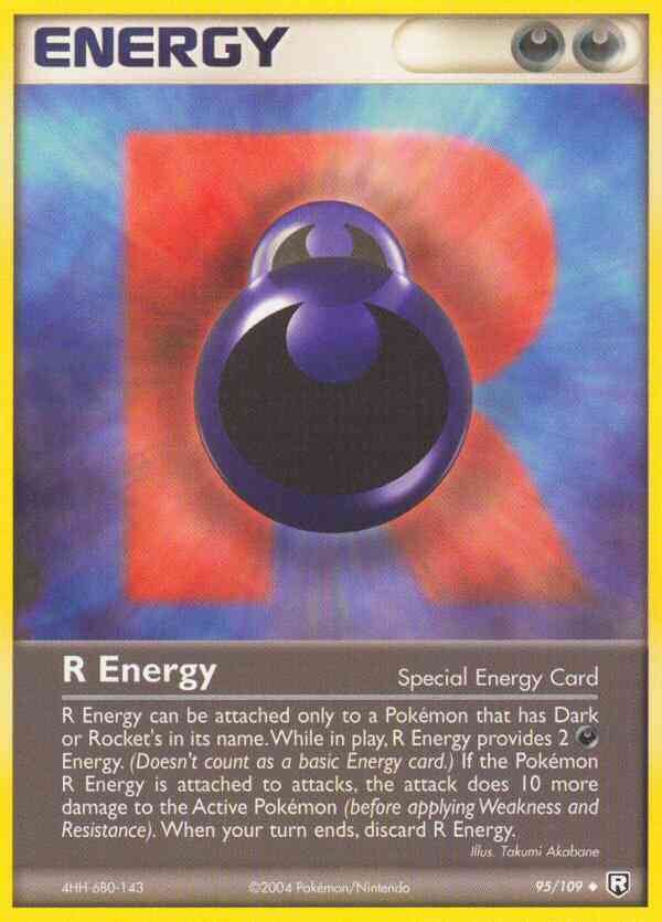 R Energy - 95/109 - Uncommon [ex7-95] [Non-Holo]