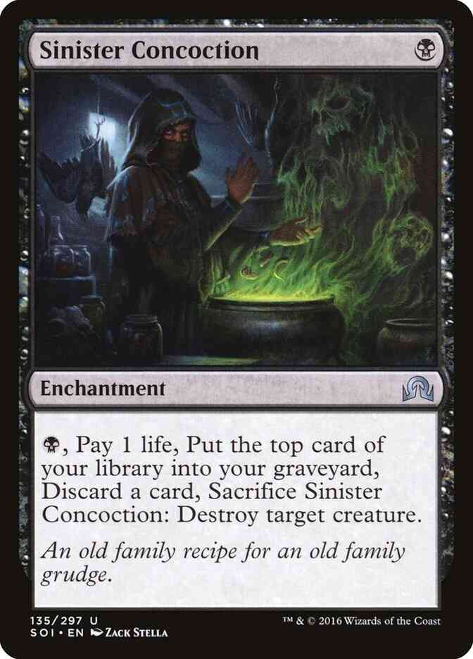 Sinister Concoction [135] [Shadows over Innistrad] [Non-Foil]
