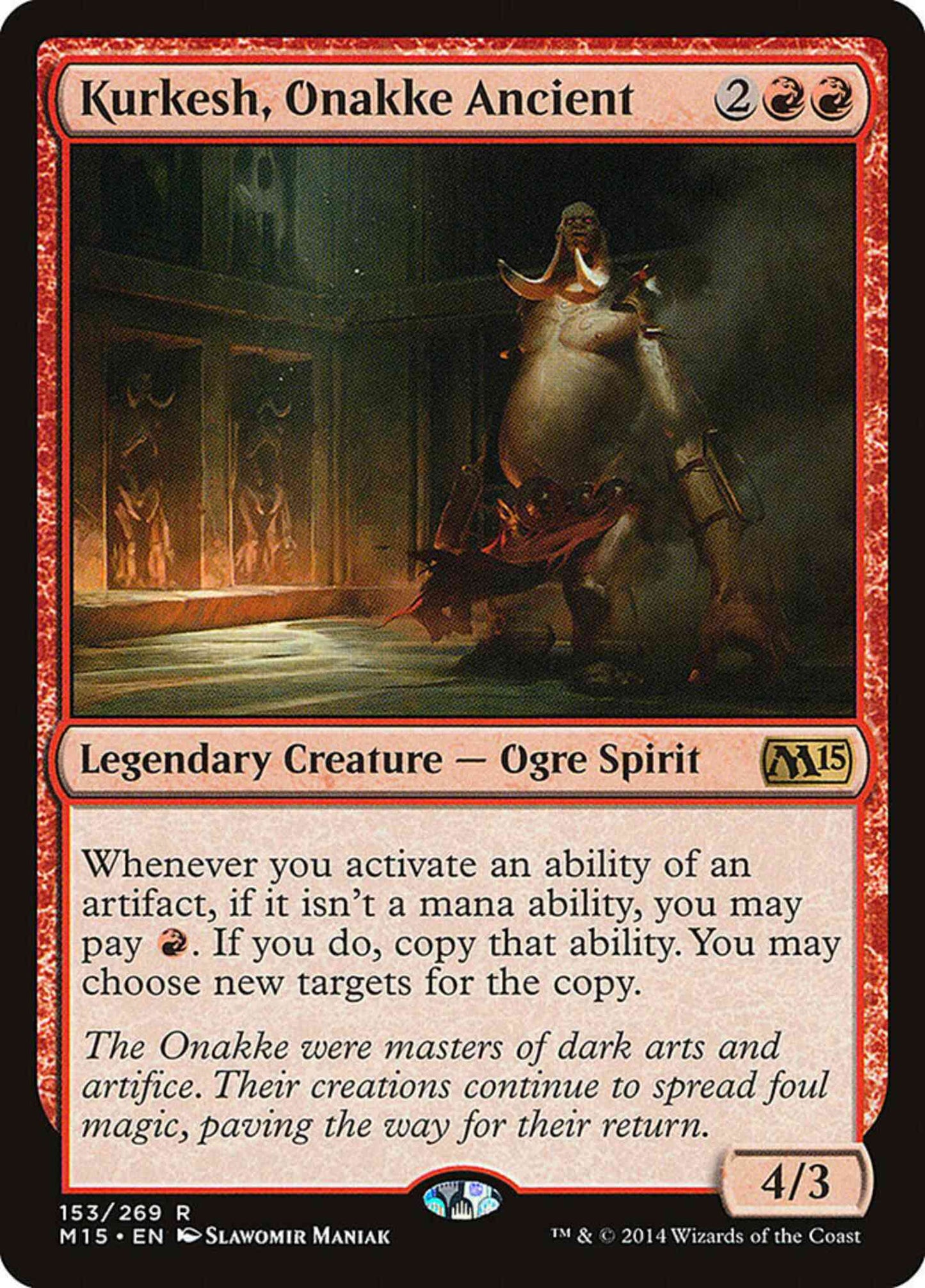 Kurkesh, Onakke Ancient [153] [Magic 2015] [Non-Foil]