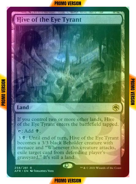 Hive of the Eye Tyrant [258x] [Ampersand] [Adventures in the Forgotten Realms Promos] [Foil]