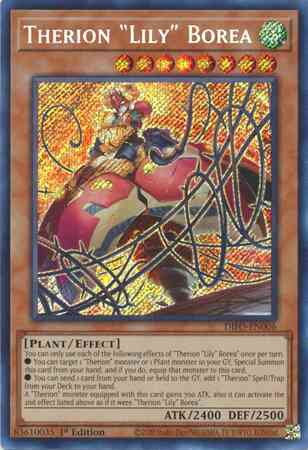 Therion "Lily" Borea - DIFO-EN006 - Secret Rare - 1st Edition