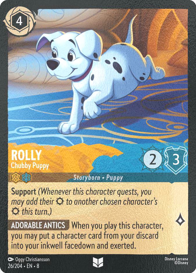 Rolly - Chubby Puppy - 26/204 [Reign of Jafar] [Cold Foil]