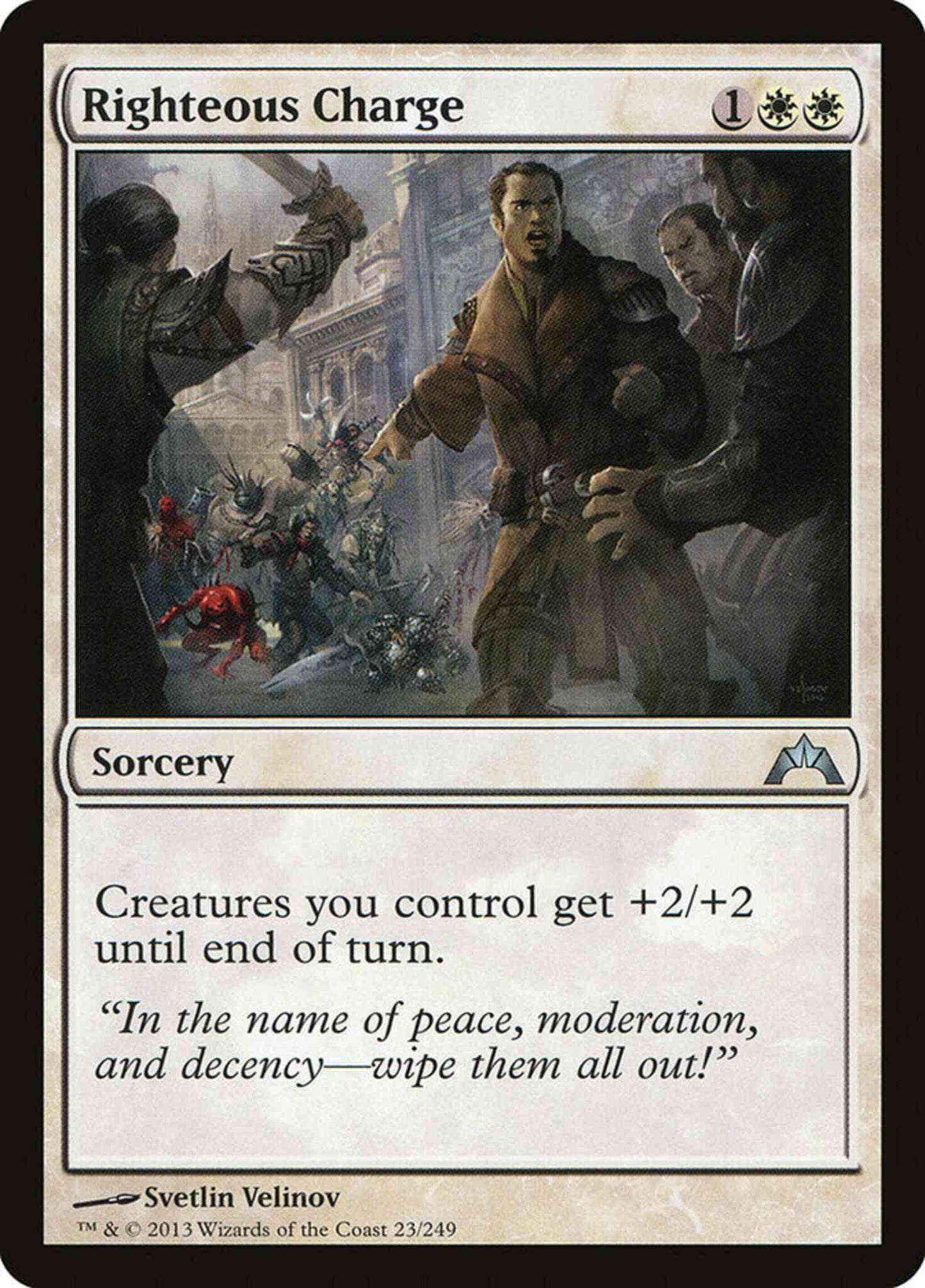 Righteous Charge [23] [Gatecrash] [Non-Foil]