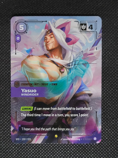 Yasuo, Windrider — Signature|Foil — ID 19756
